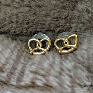 Kate Spade Gold Pretzel Earrings